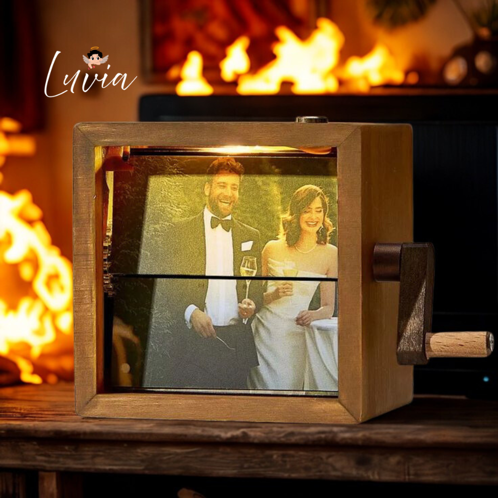 Cadre flipbook photo lumineux luvia™